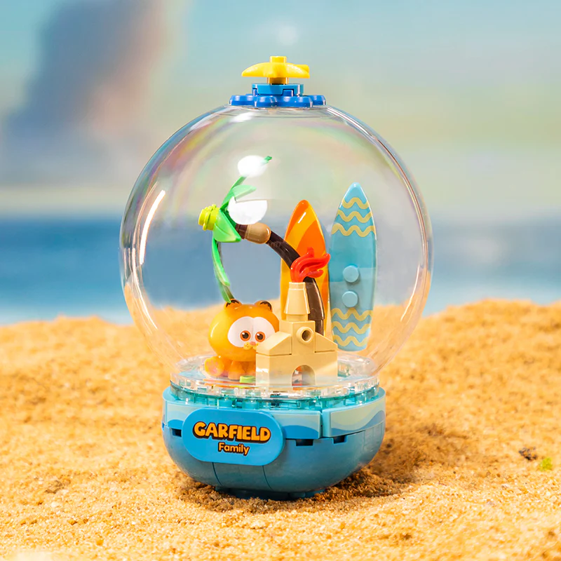 Miniatura: Figura Garfield armable 