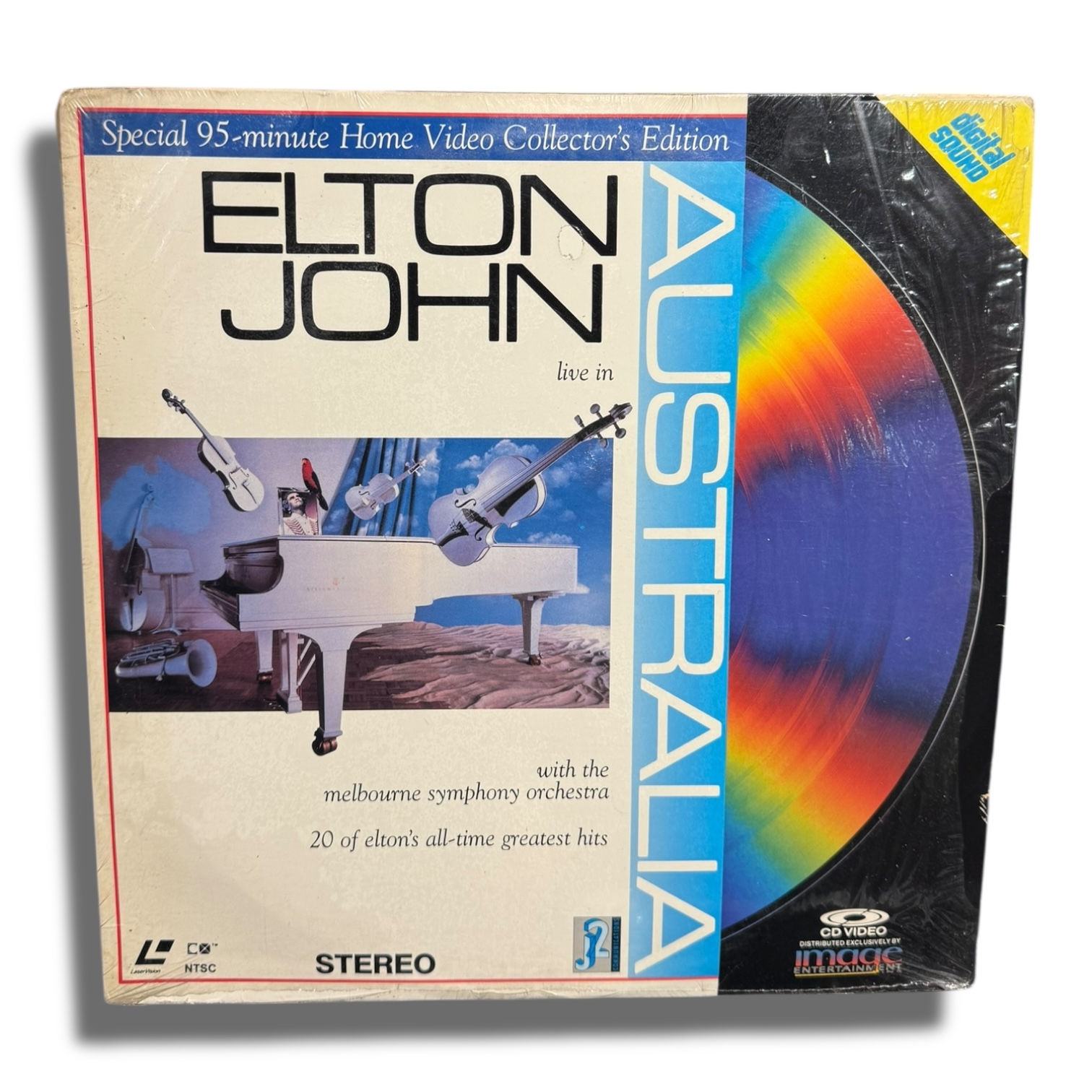 Video láser Elton John (usado)