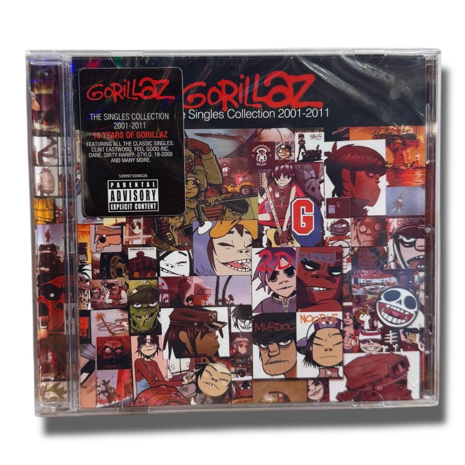 Cd Gorillaz Singles Collection 2001-2011