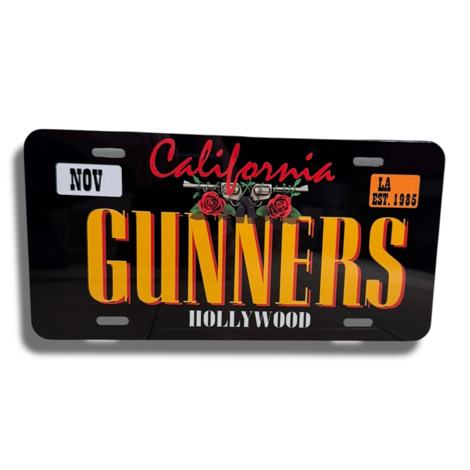 Placa metálica Guns and Roses ref 1331