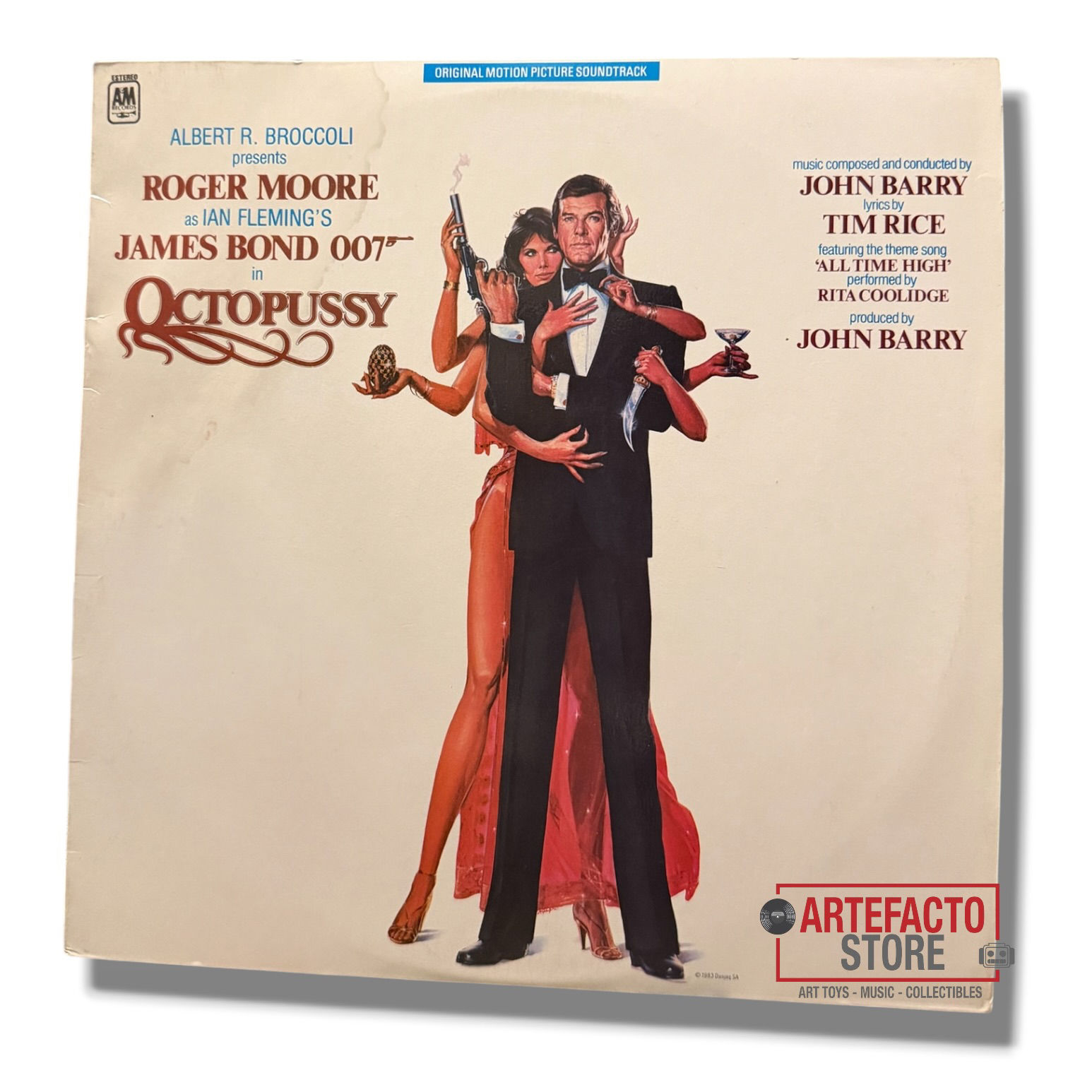 Vinilo James Bond Octopussy Soundtrack 
