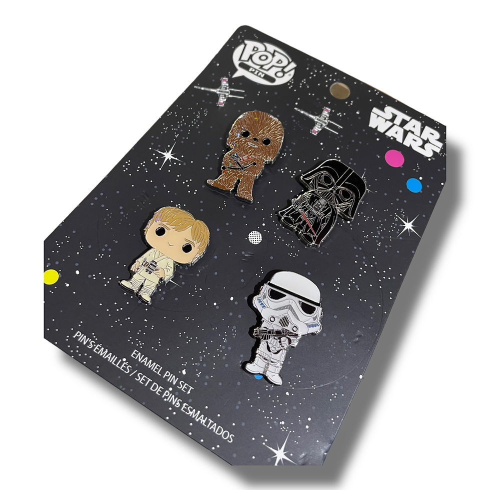 Miniatura: Set x 4 pines star wars oficial funko