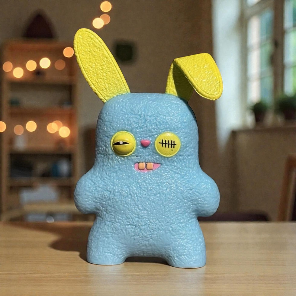 Miniatura: Figura Art Toy conejo monstruo – Diseño alternativo | Designer Toy uglydolls