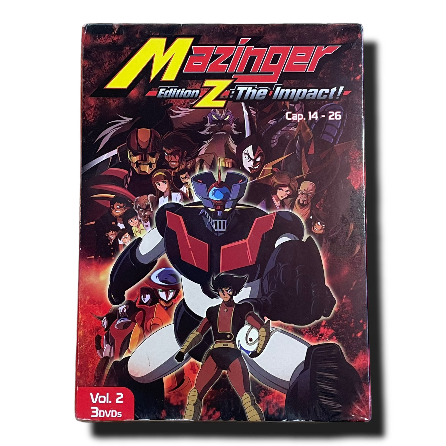 Serie Mazinger z x 3 dvd