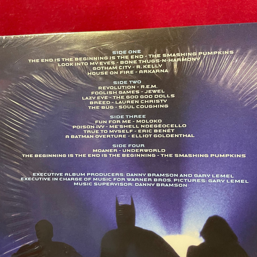 Miniatura: Vinilo Batman y Robin soundtrack 