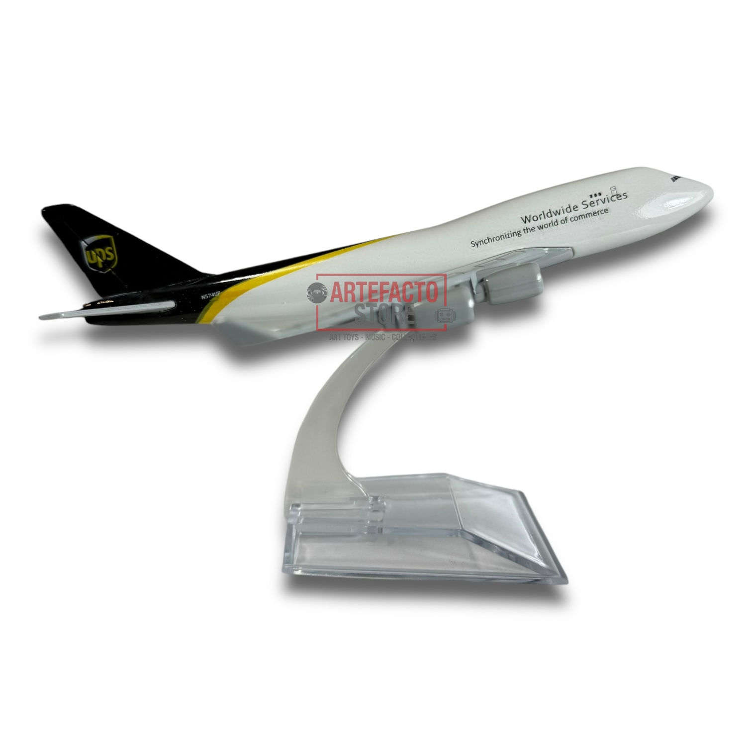 Avión a escala 1:400 UPS