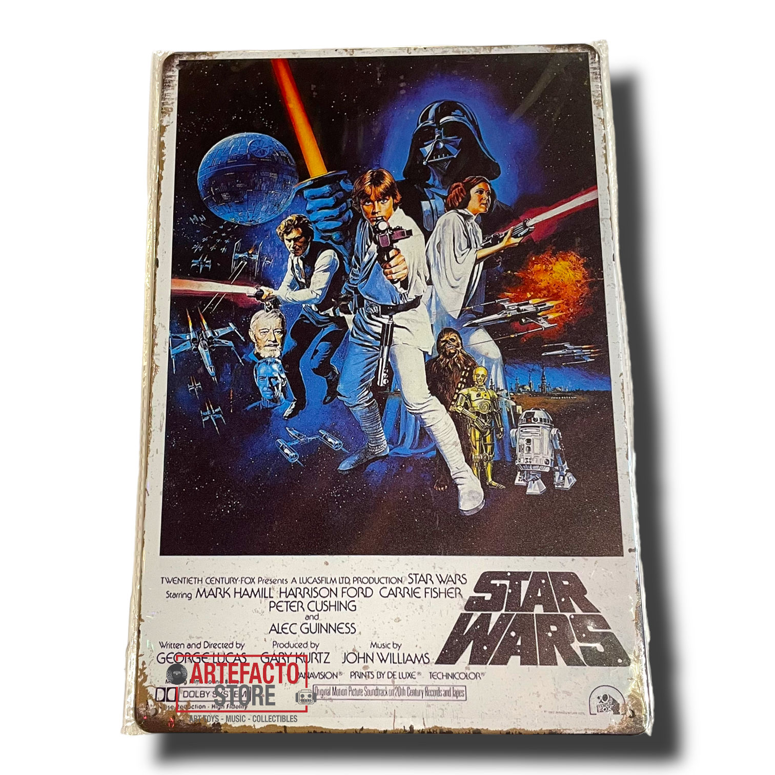 Placa metálica Star Wars ref 0962 