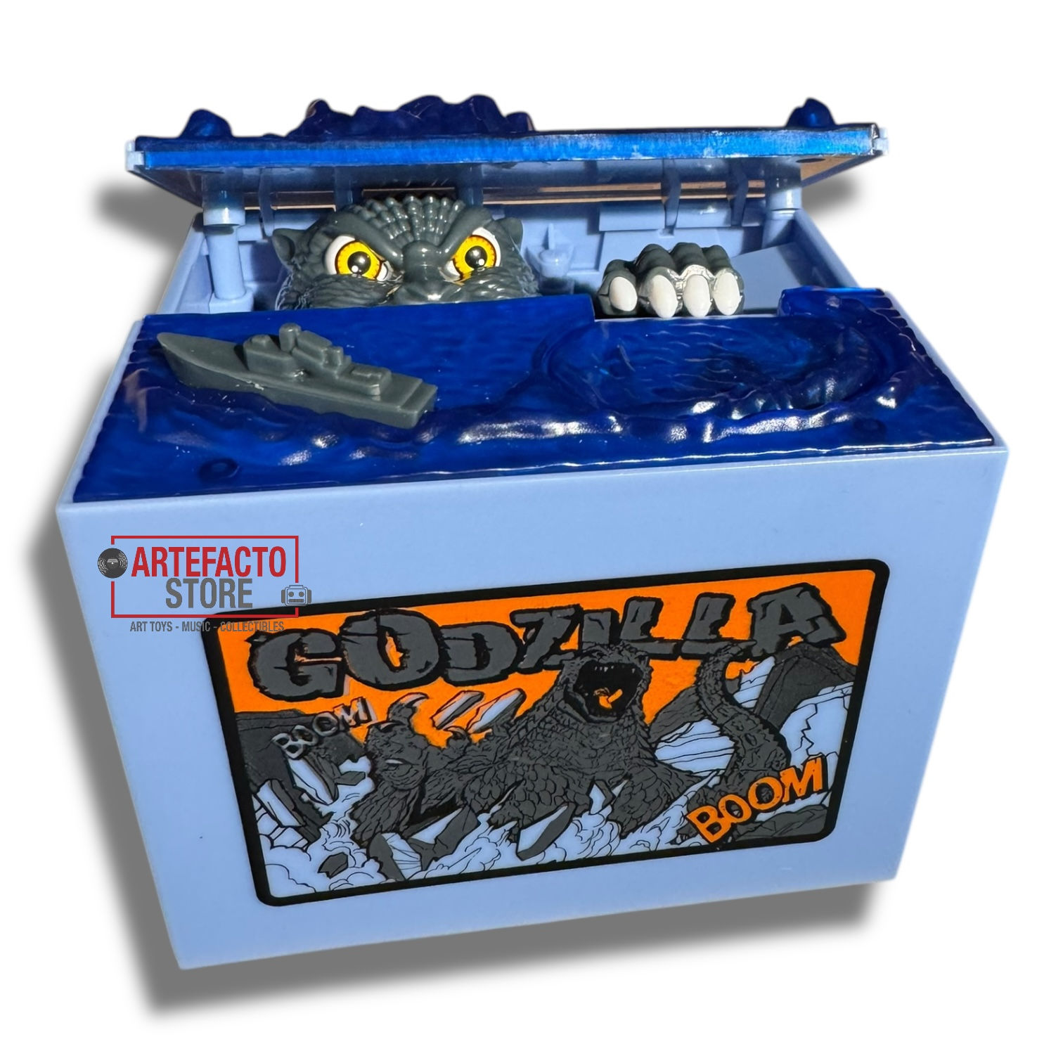 Alcancía Godzilla electronica ref 1443 
