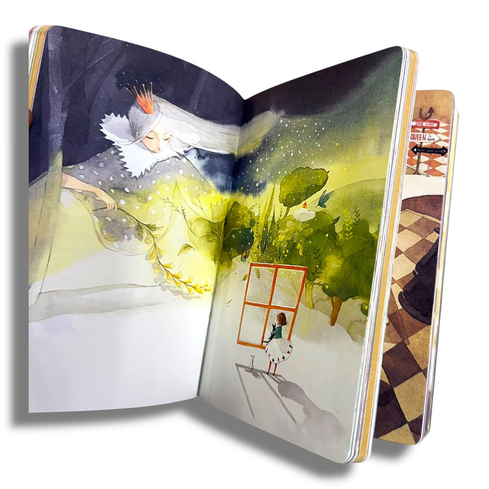 Miniatura: Libreta Alicia en el país de las maravillas 