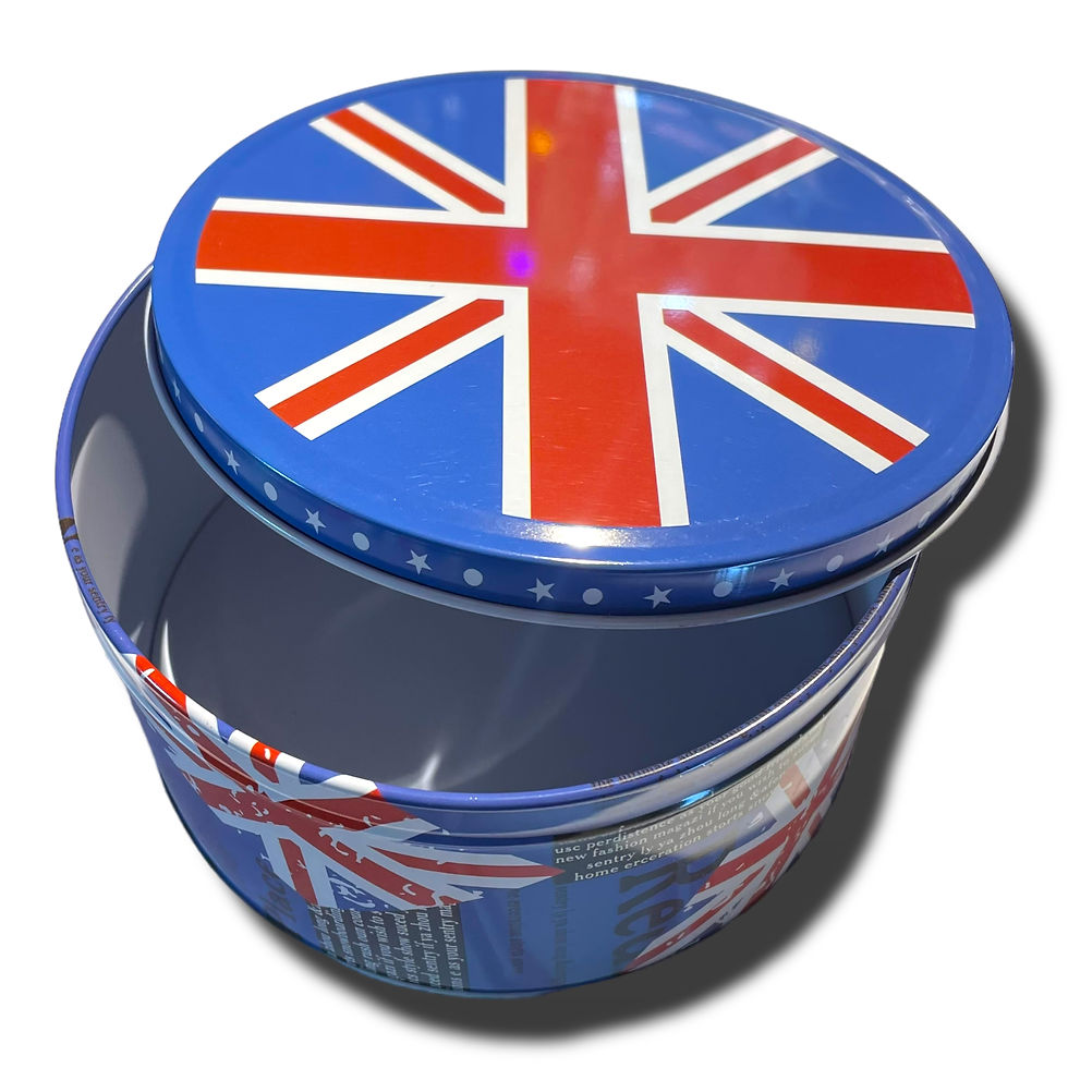 Miniatura: Caja Metálica London Flag pequeña ref 0984
