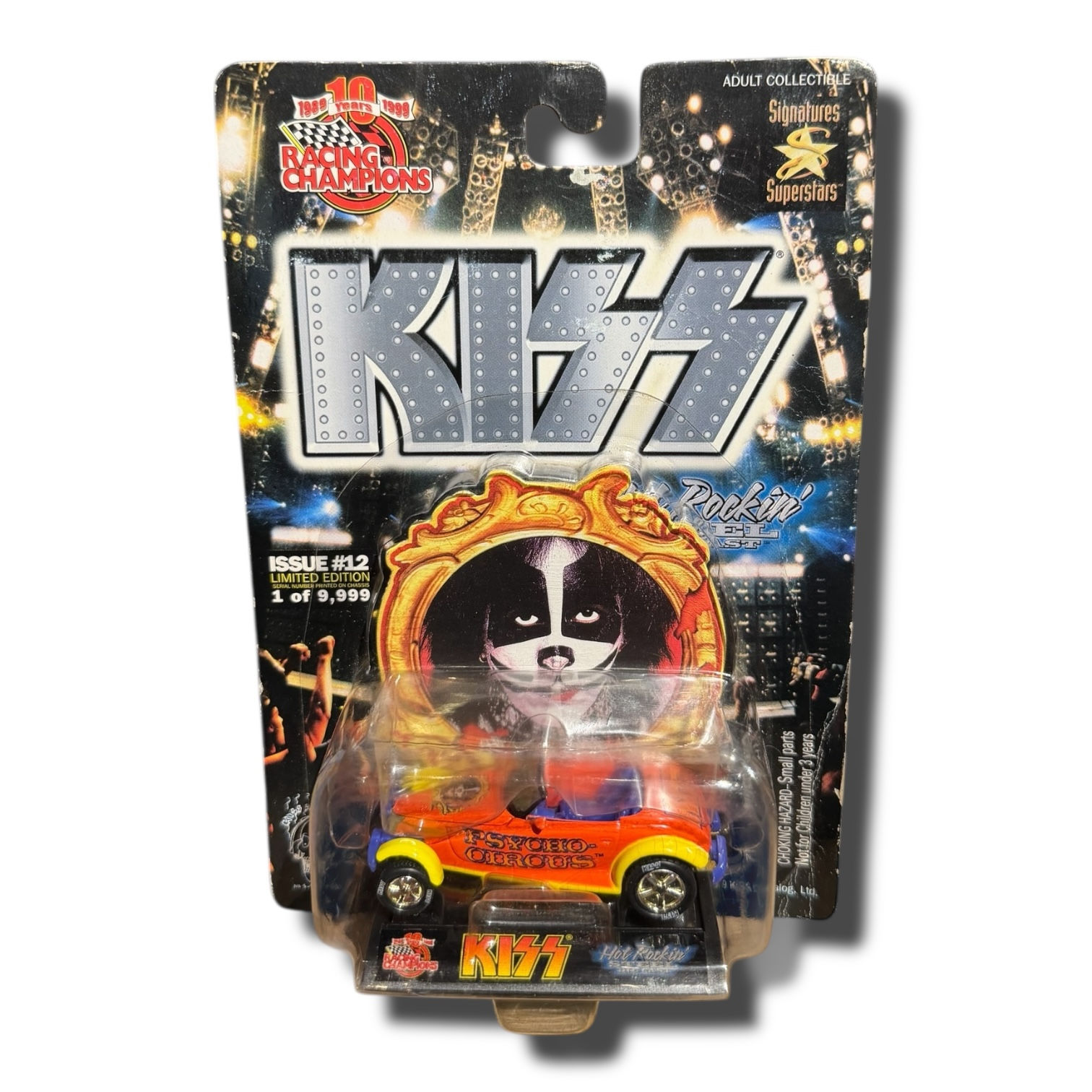 🚗🔥Set  Vehículo Coleccionable KISS – Racing Champions Psycho Circus 