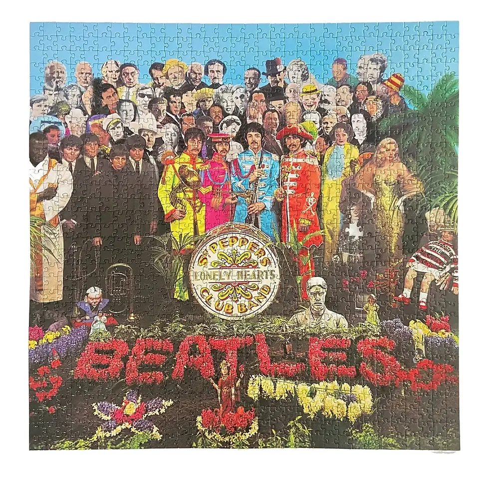 Miniatura: Rompecabezss The Beatles doble faz oficial