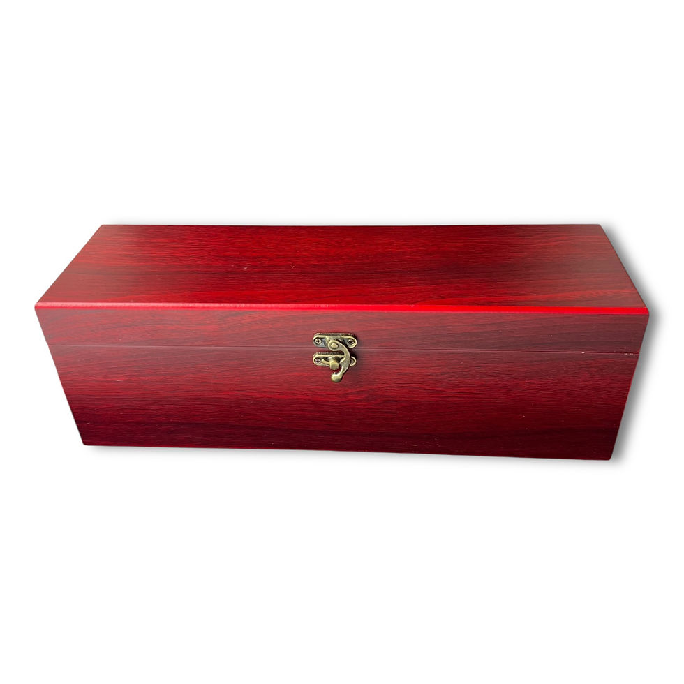 Miniatura: Caja de madera para vino x 3