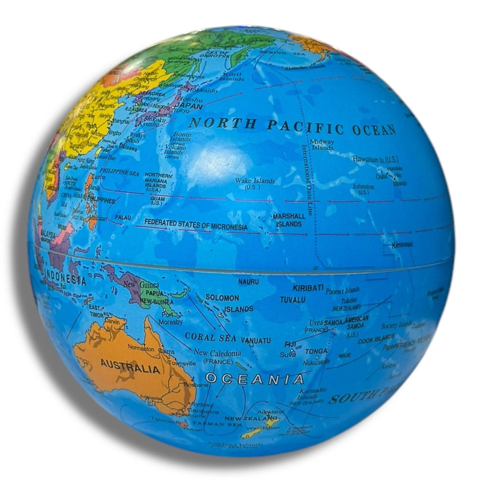 Miniatura: Globo terráqueo 14 cm pila ref 1341