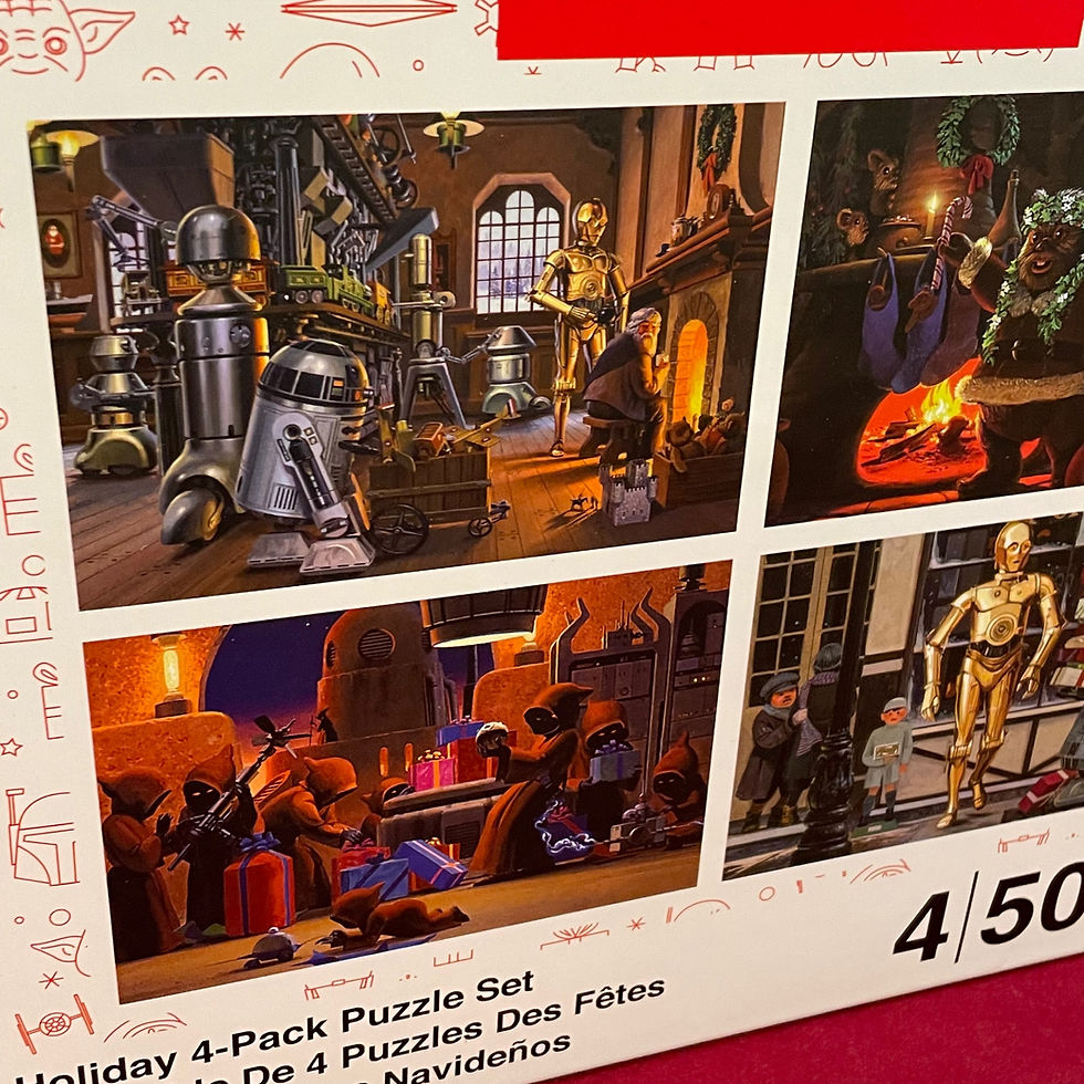 Miniatura: Rompecabezas Star Wars x 4