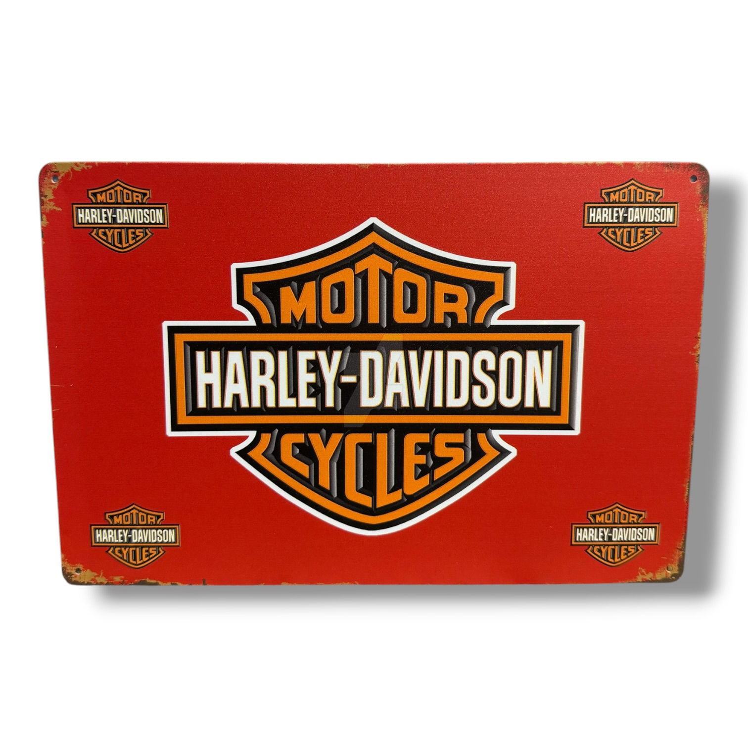 Placa Metálica Harley Davidson  20cm x 30 cm 