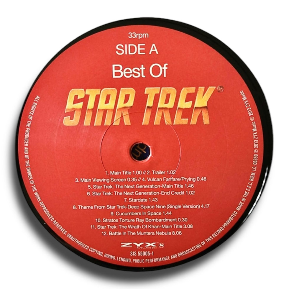 Miniatura: Vinilo Star Trek the best soundtrack