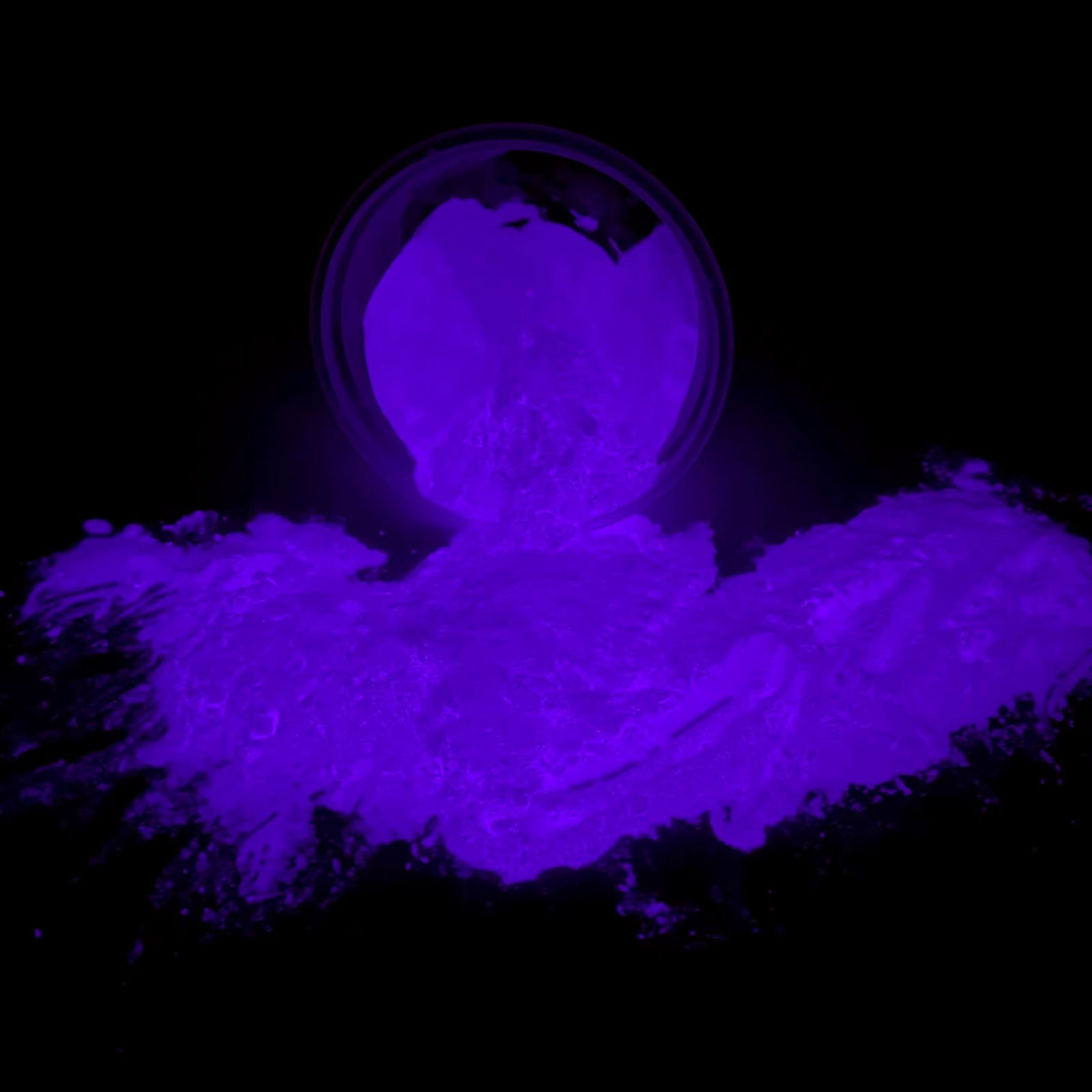 Polvo de pigmento fotoluminiscente 10 gr