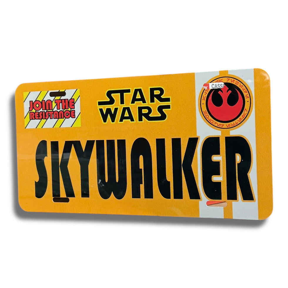 Miniatura: Placa Star Wars metálica ref 1331