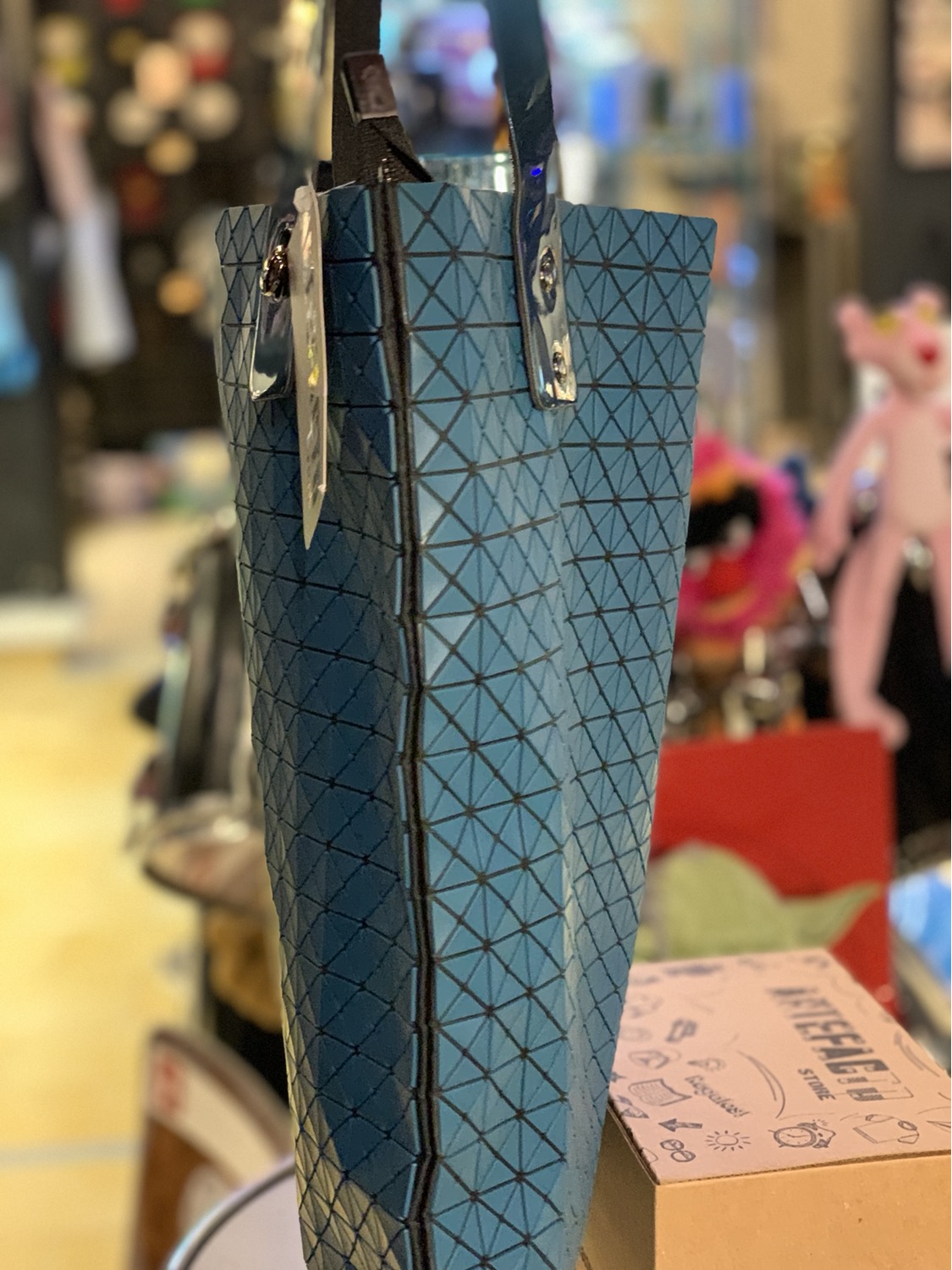 Miniatura: Bolso origami azul ref 1113 