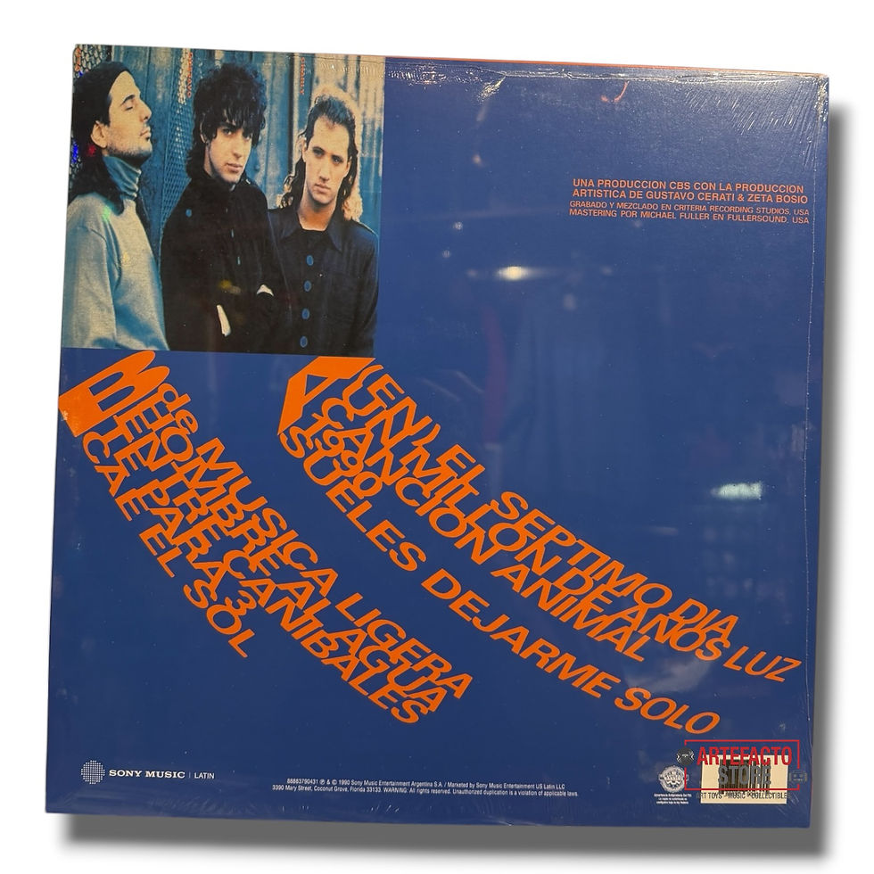 Miniatura: Vinilo Soda Stereo / Canción Animal 