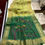 Thumbnail: Green premium muga cotton saree with resham weaving Jamdani pallu