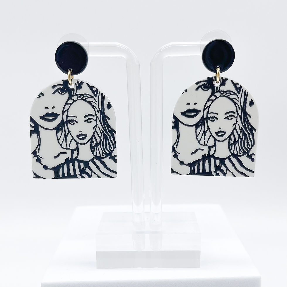 Thumbnail: Two Babes Earrings