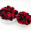 Thumbnail: Red Buffalo Print Scrunchies | 2 Size
