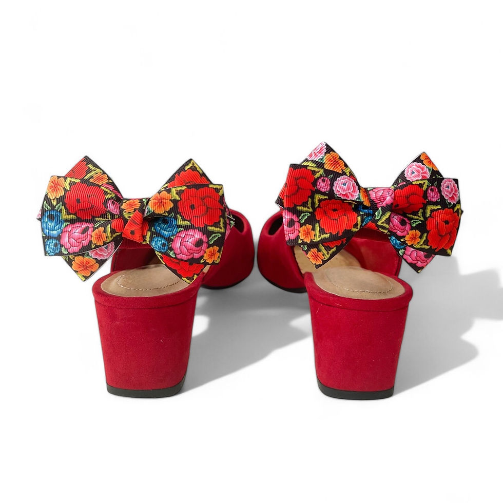 Thumbnail: Dia De Las Flores Shoe Clips