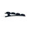 Thumbnail: Black Sparkly Spiders Hair Clip