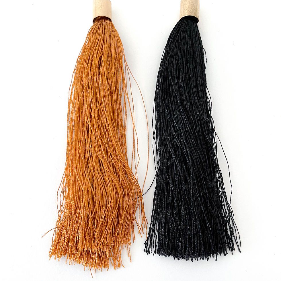 Thumbnail: Long Tassel earrings 