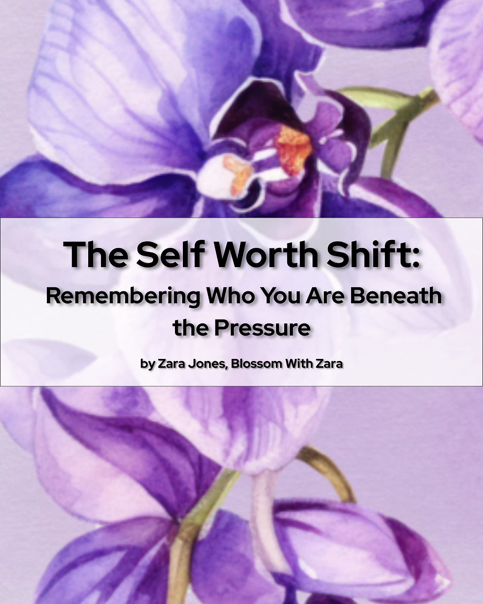 The Self Worth Shift: Remembering Who You Are Beneath the Pressure