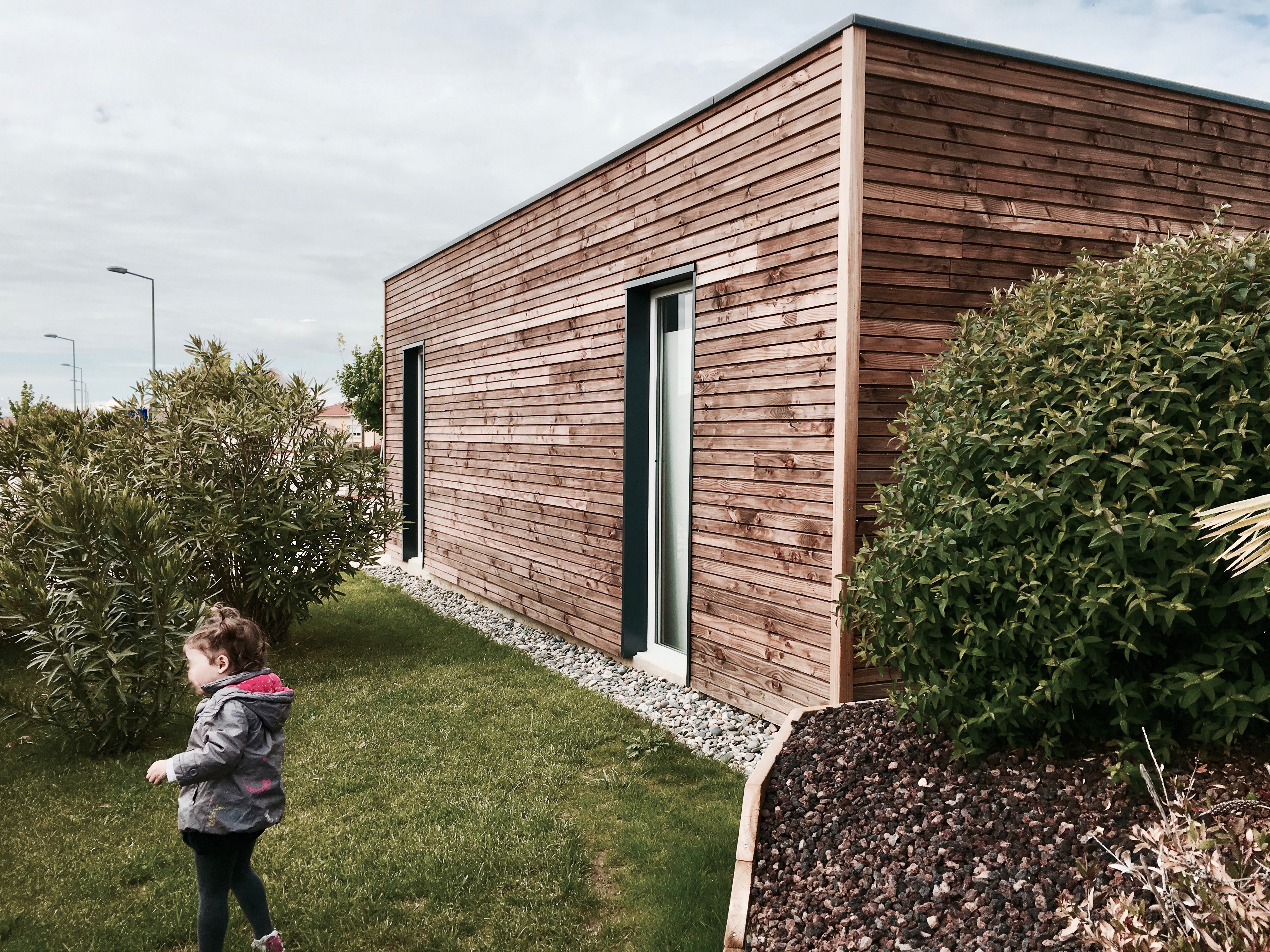 Garage-construction en bois