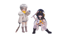 【ラペオニアドール教室⑥】TinyFoxドールを自立させるのに苦労してるあなたへ