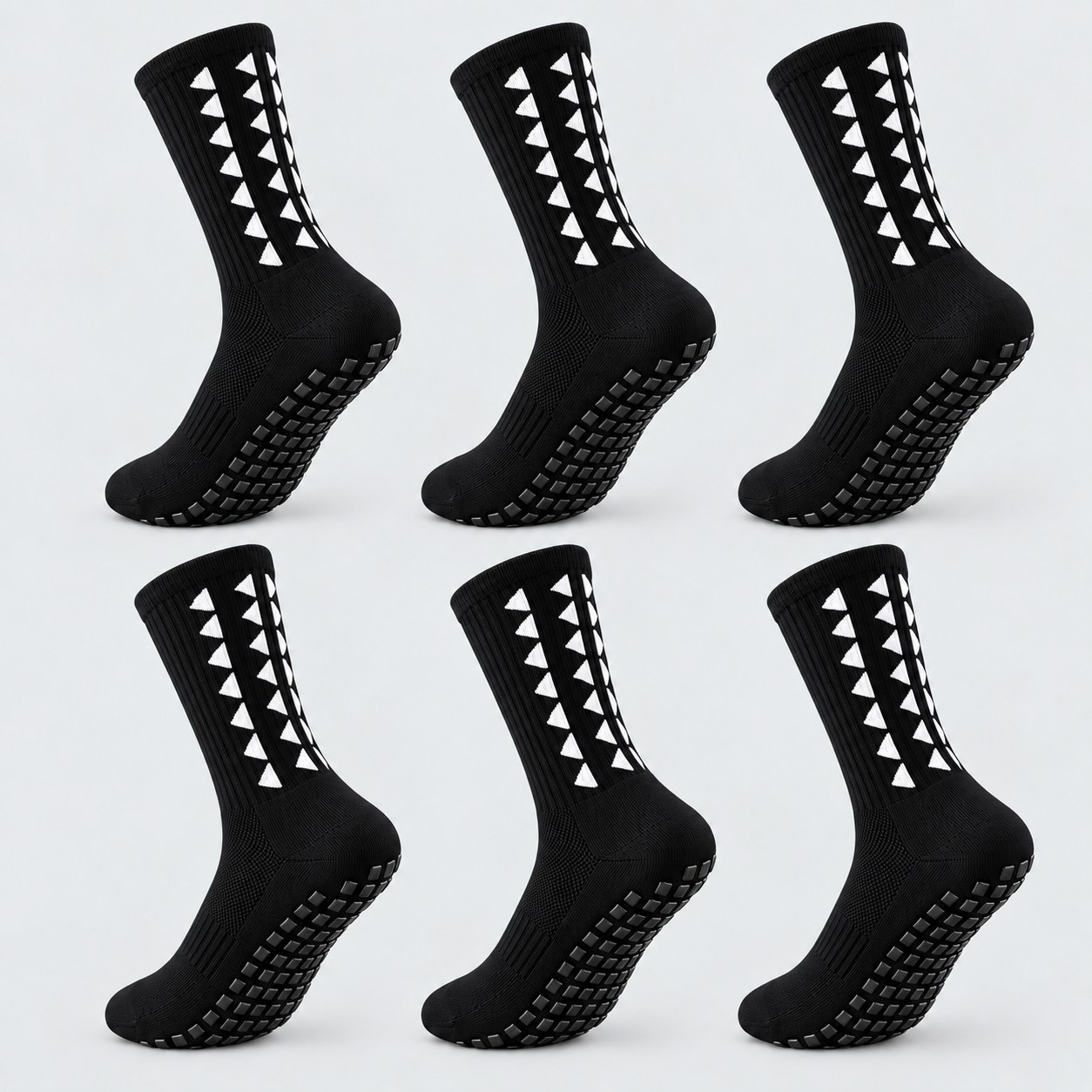 6 Pack calcetines antideslizantes Altas
