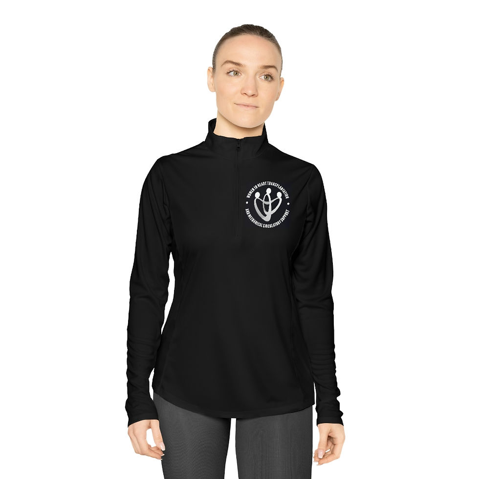 Thumbnail: Ladies Quarter-Zip Pullover