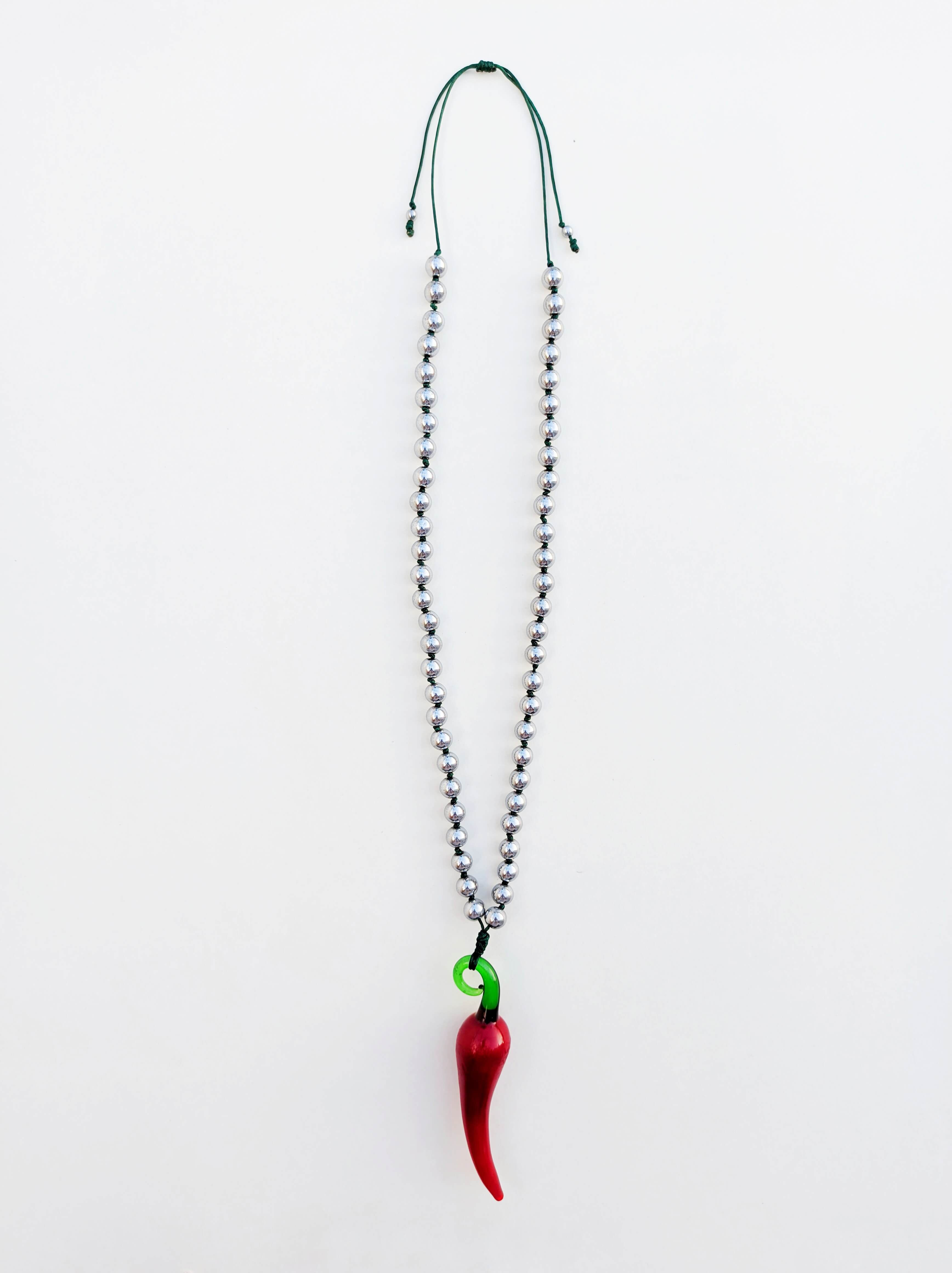 Collar CHILOTE PLATEADO