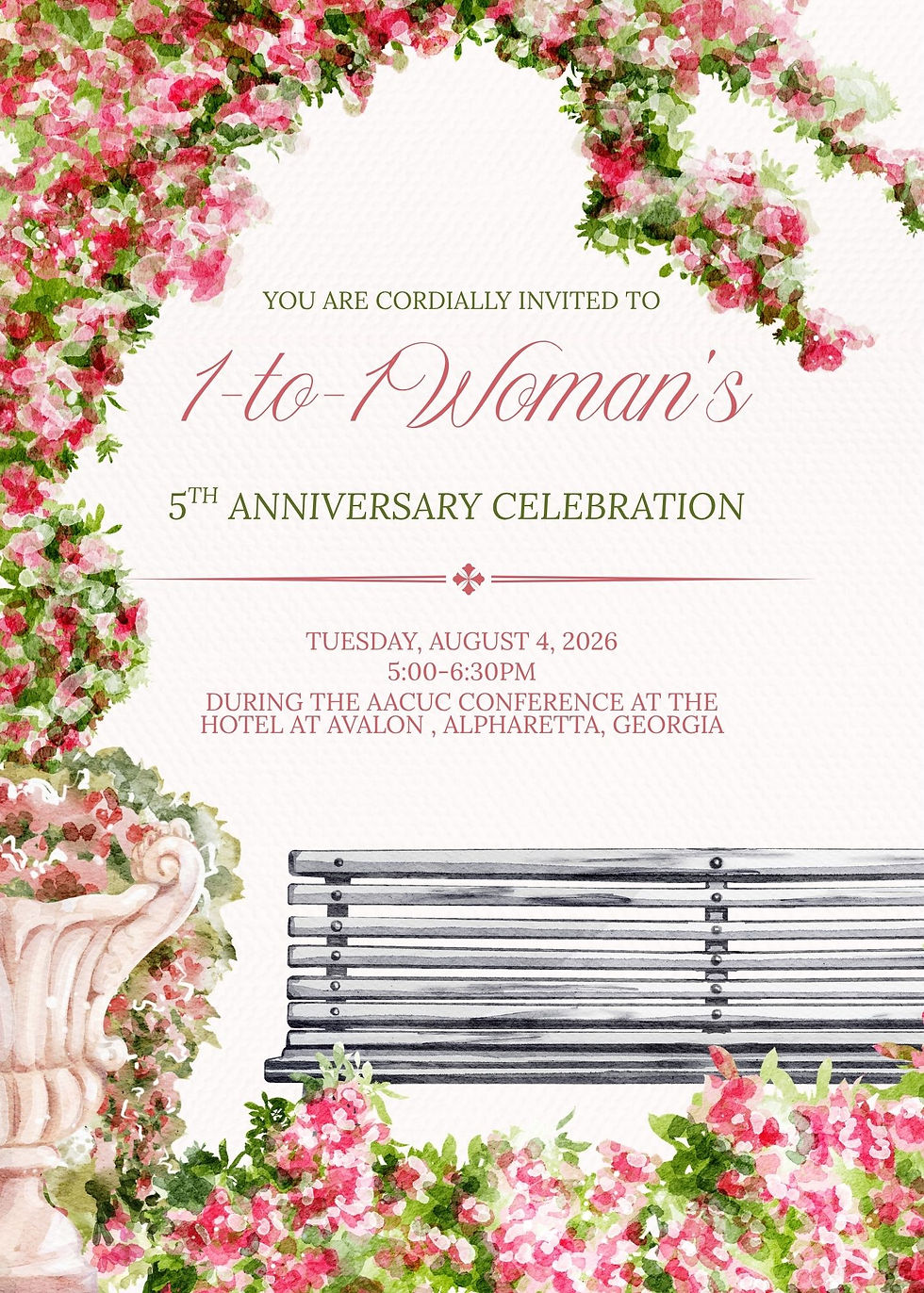 1-to-1Woman 5th Anniversary Celebration