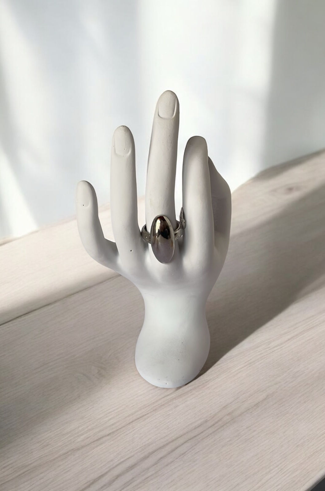 ANILLO CHUNKY PLATEADO AN070