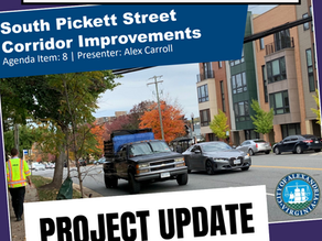 West End Alexandria - Did You Know? South Pickett Street Road Changes | Project Update - April 2025