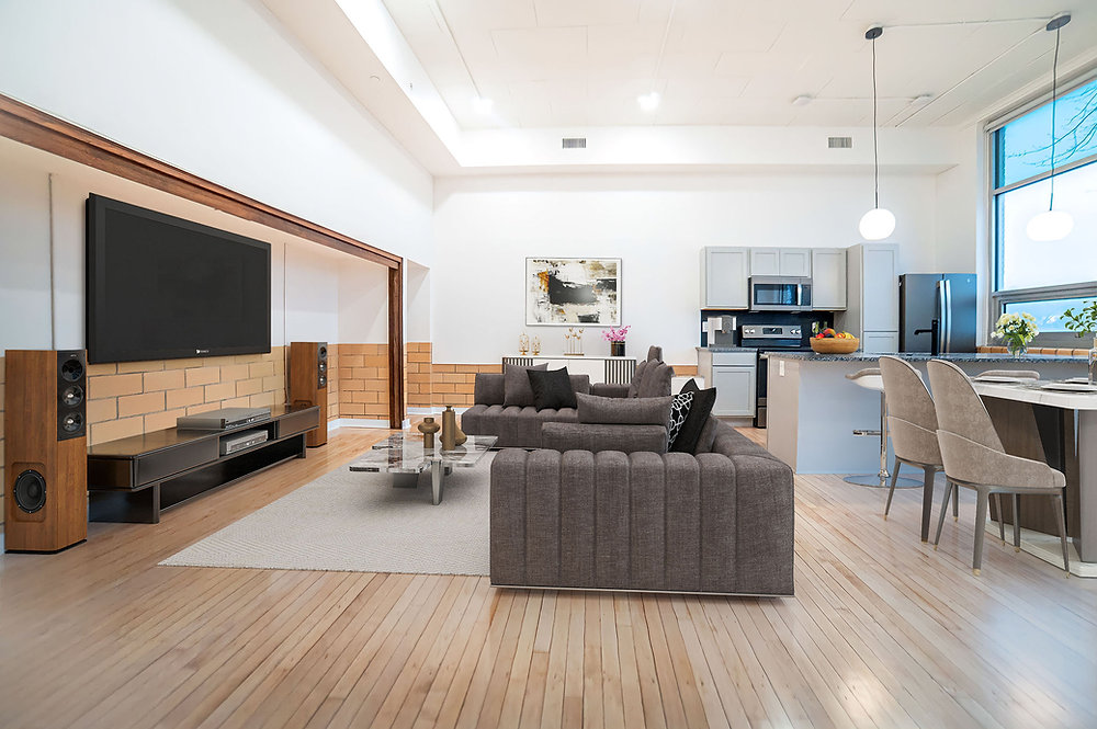 Central School Apartments visited by past teachers