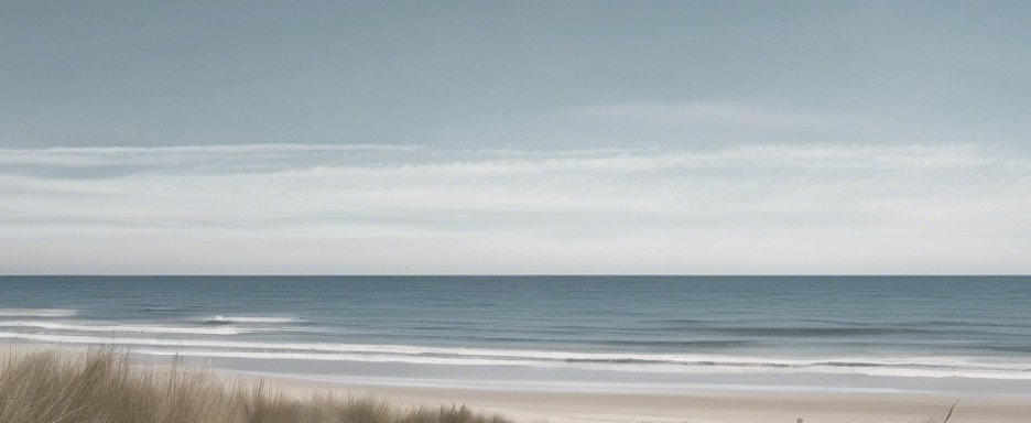 BEACH SCENE, CLEAR SKY, CALM. WITH MORE SKY THEN SAND..jpg