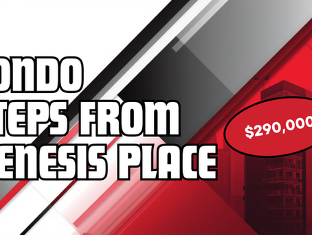 604 East Lake Boulevard NE Airdrie — Condo Steps from Genesis Place for $290,000