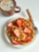 Strawberry Croffle
