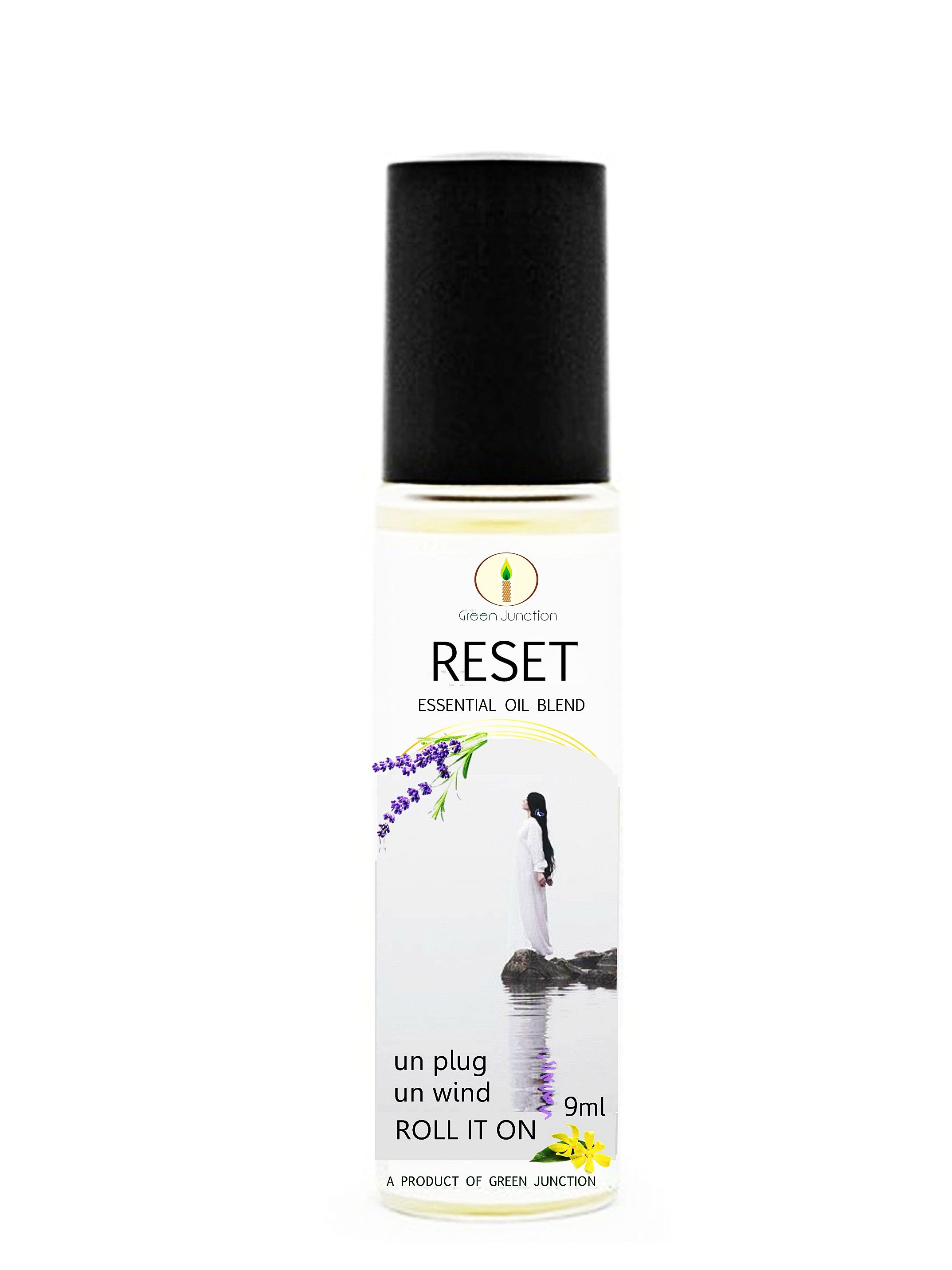 Essential Oil Blend "Reset"Soothing Relaxing Therapeutic) 9 ml Roll On