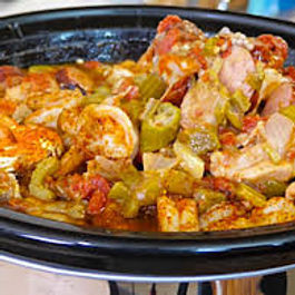 Slow Cooker Seafood Stew with Under the Sea Blend