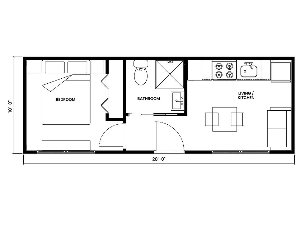 Thumbnail: ADU OCEAN – 280 SQ FT