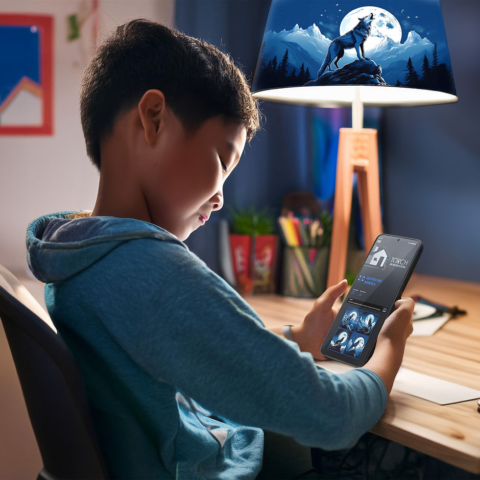 Young Asian Boy_Usinng Torch Lamp and App_AI Create Tool_2 copy.jpg