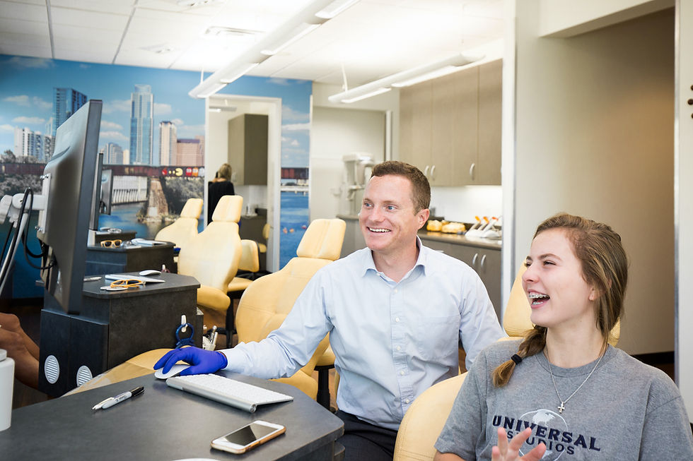 Dr. Brian Bolerjack is an orthodontists who does Invisalign in adults and teens in Cedar Park, Texas.