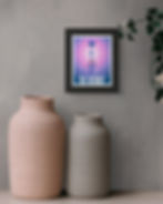 The Hermit’s Light Tarot Art Print